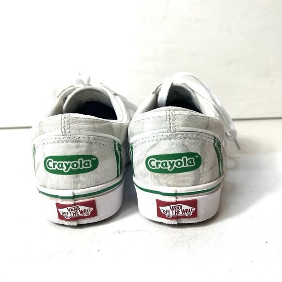 Vans Off The Wall Comfycush Crayola Womens Sz 7 Sneaker Lace Up Low Top Mens 5.5 - Picture 9 of 11